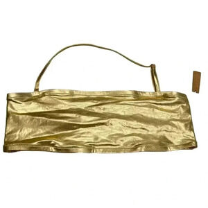 Gold Women's Swim Top